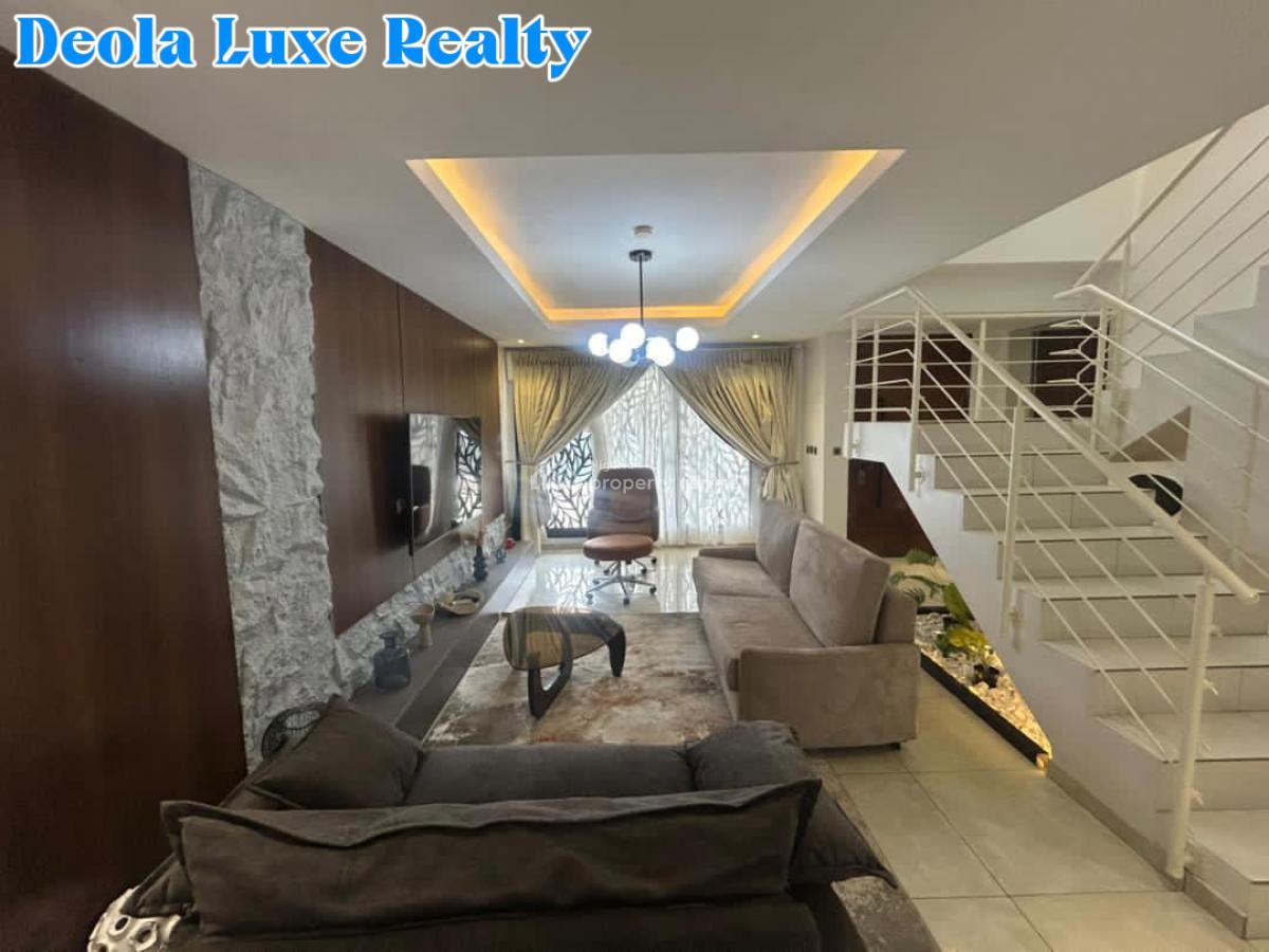 a Nice and Spacious 4 Bedroom Semi-detached House with Furnitures, Close to Four Point Hotel, Oniru, Victoria Island (vi), Lagos, Detached Duplex for Rent