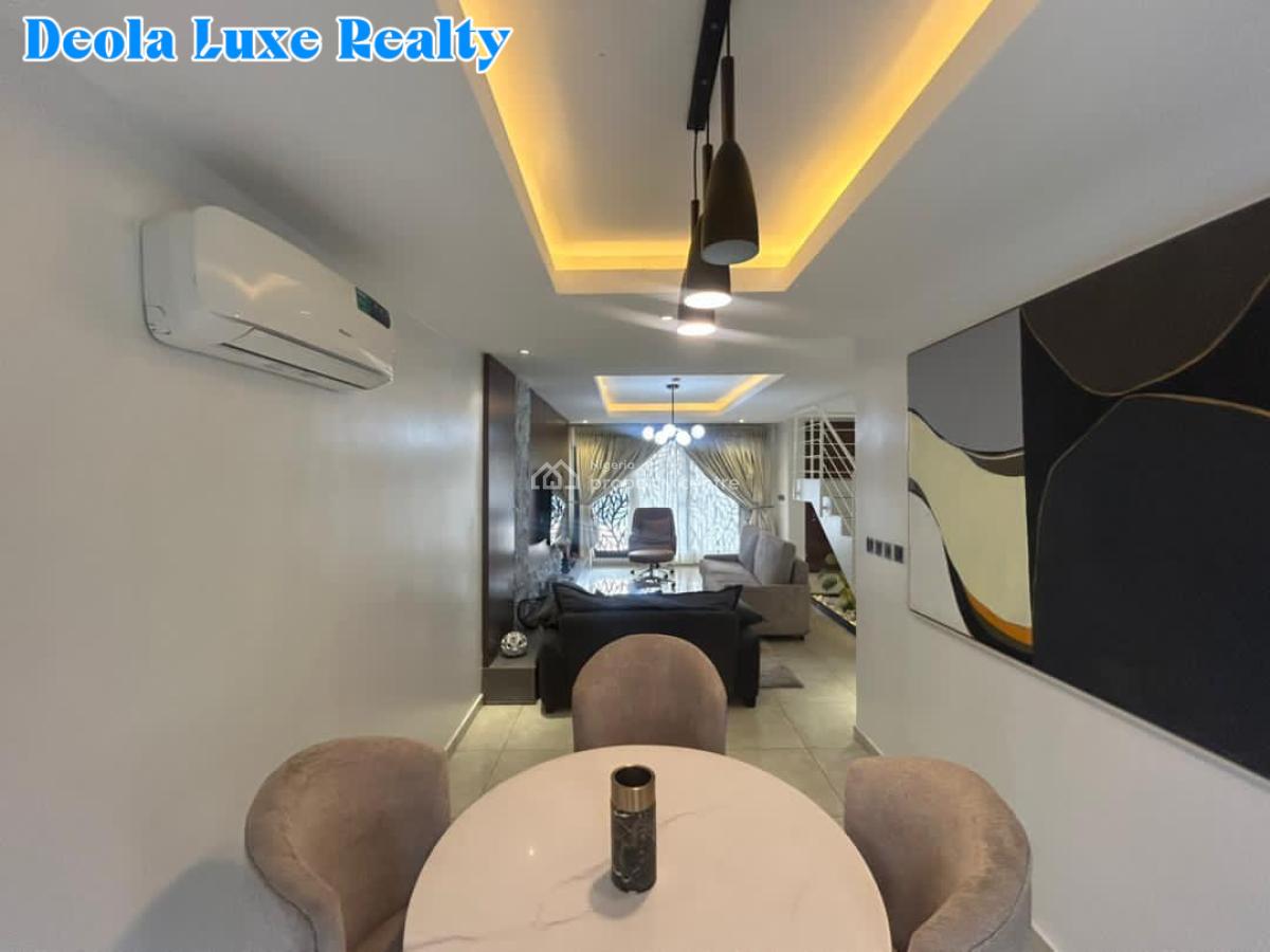 a Nice and Spacious 4 Bedroom Semi-detached House with Furnitures, Close to Four Point Hotel, Oniru, Victoria Island (vi), Lagos, Detached Duplex for Rent