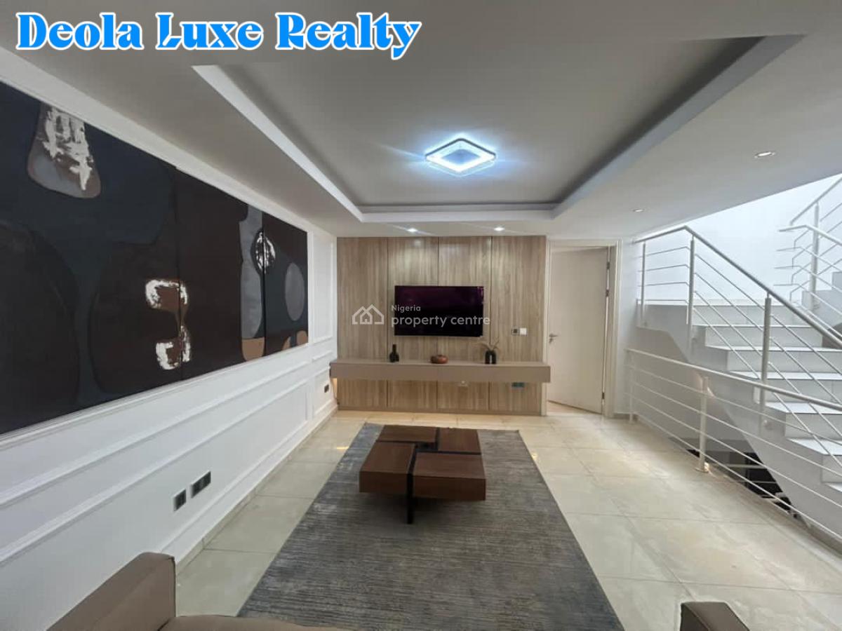 a Nice and Spacious 4 Bedroom Semi-detached House with Furnitures, Close to Four Point Hotel, Oniru, Victoria Island (vi), Lagos, Detached Duplex for Rent