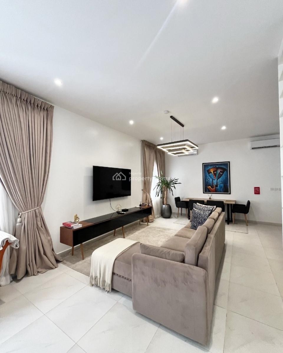 Fully Furnished 2 Bedroom Apartment with Gym and Elevator, Exquisite Well Furnished Apartment in a Serene Neighborhood, Ikoyi, Lagos, Flat / Apartment for Rent