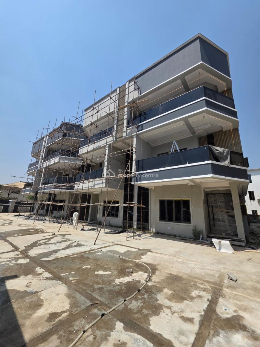 Automated 4 Bedroom Terrace Duplex with Elevator Shaft, Utako, Abuja, Terraced Duplex for Sale