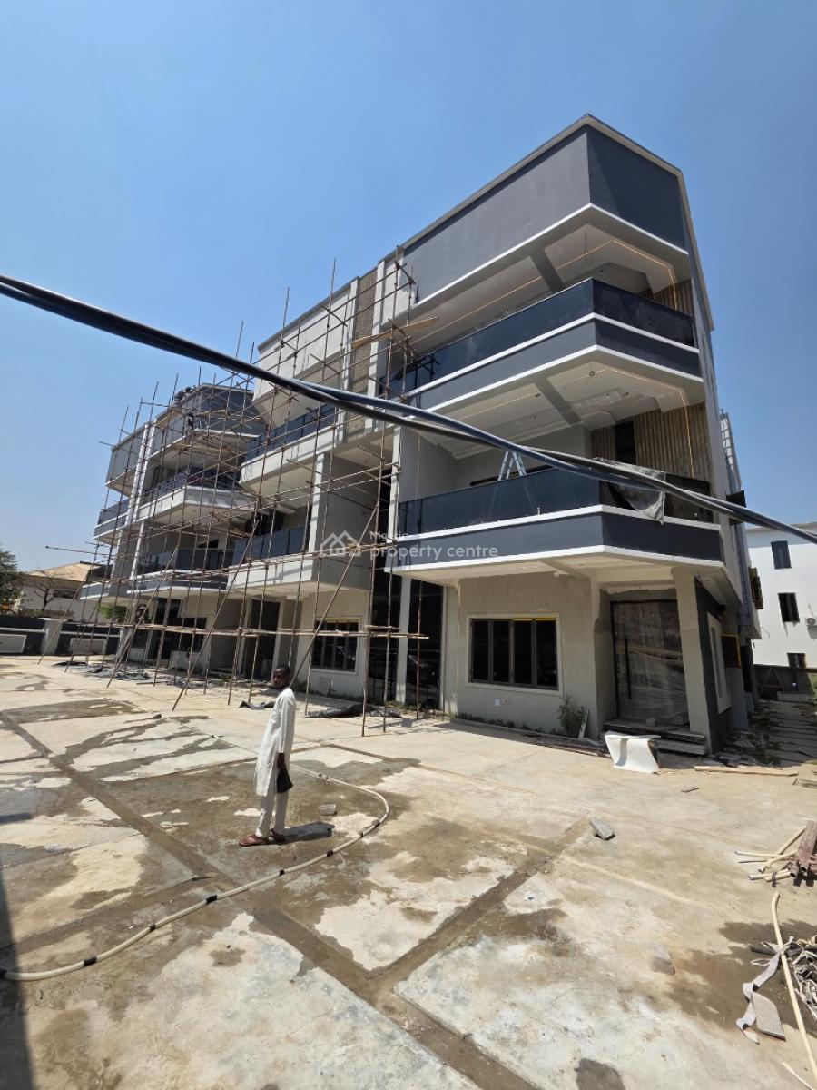 Automated 4 Bedroom Terrace Duplex with Elevator Shaft, Utako, Abuja, Terraced Duplex for Sale