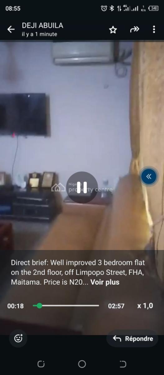 Fha, Maitama, Fha, Maitama, Maitama District, Abuja, Block of Flats for Sale