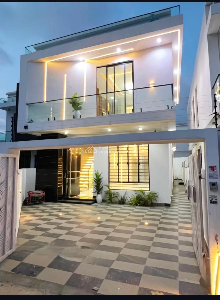 4 Bedroom Lovely Duplex with a Bq, Chevron Tollgate Lekki, Lekki, Lagos, Semi-detached Duplex for Sale