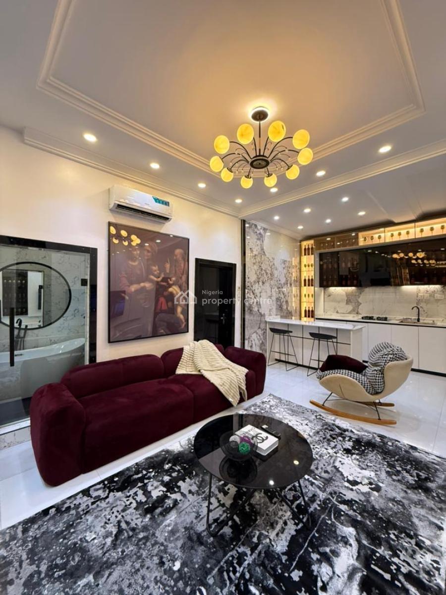 Luxuriously Furnished 1bedroom Apartment, Chevron Drive, Lekki, Lagos, Flat / Apartment Short Let