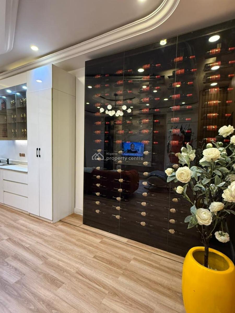 Beautifully Furnished 1bedroom Apartment with Wine Cellar, Idado Chevron, Lekki, Lagos, Flat / Apartment Short Let