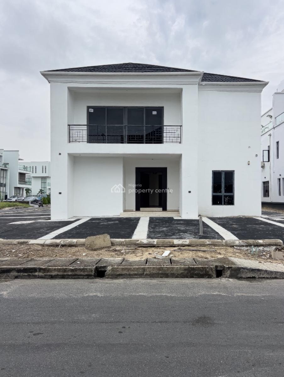 Massive 5 Bedroom Semi Detached Duplex in a Secured Estate, Contemporary Duplex with Spacious Rooms and Compound for Sale, Ikate, Lekki, Lagos, Semi-detached Duplex for Sale
