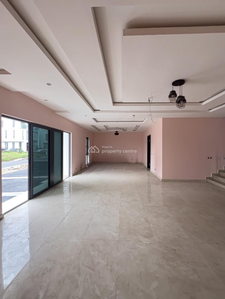 Massive 5 Bedroom Semi Detached Duplex in a Secured Estate, Contemporary Duplex with Spacious Rooms and Compound for Sale, Ikate, Lekki, Lagos, Semi-detached Duplex for Sale