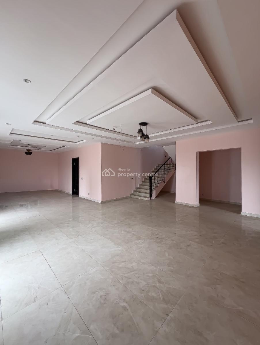 Massive 5 Bedroom Semi Detached Duplex in a Secured Estate, Contemporary Duplex with Spacious Rooms and Compound for Sale, Ikate, Lekki, Lagos, Semi-detached Duplex for Sale