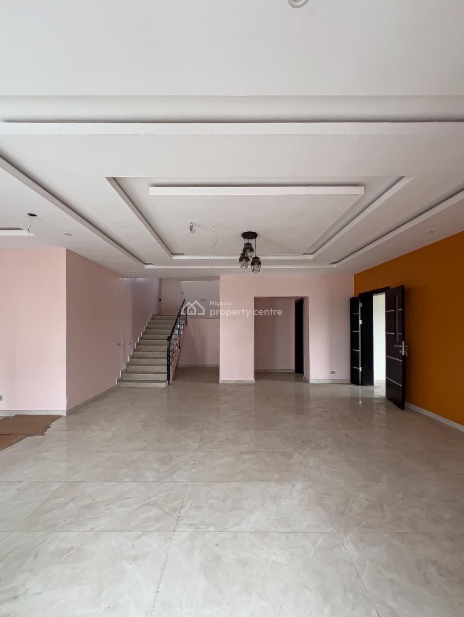 Massive 5 Bedroom Semi Detached Duplex in a Secured Estate, Contemporary Duplex with Spacious Rooms and Compound for Sale, Ikate, Lekki, Lagos, Semi-detached Duplex for Sale