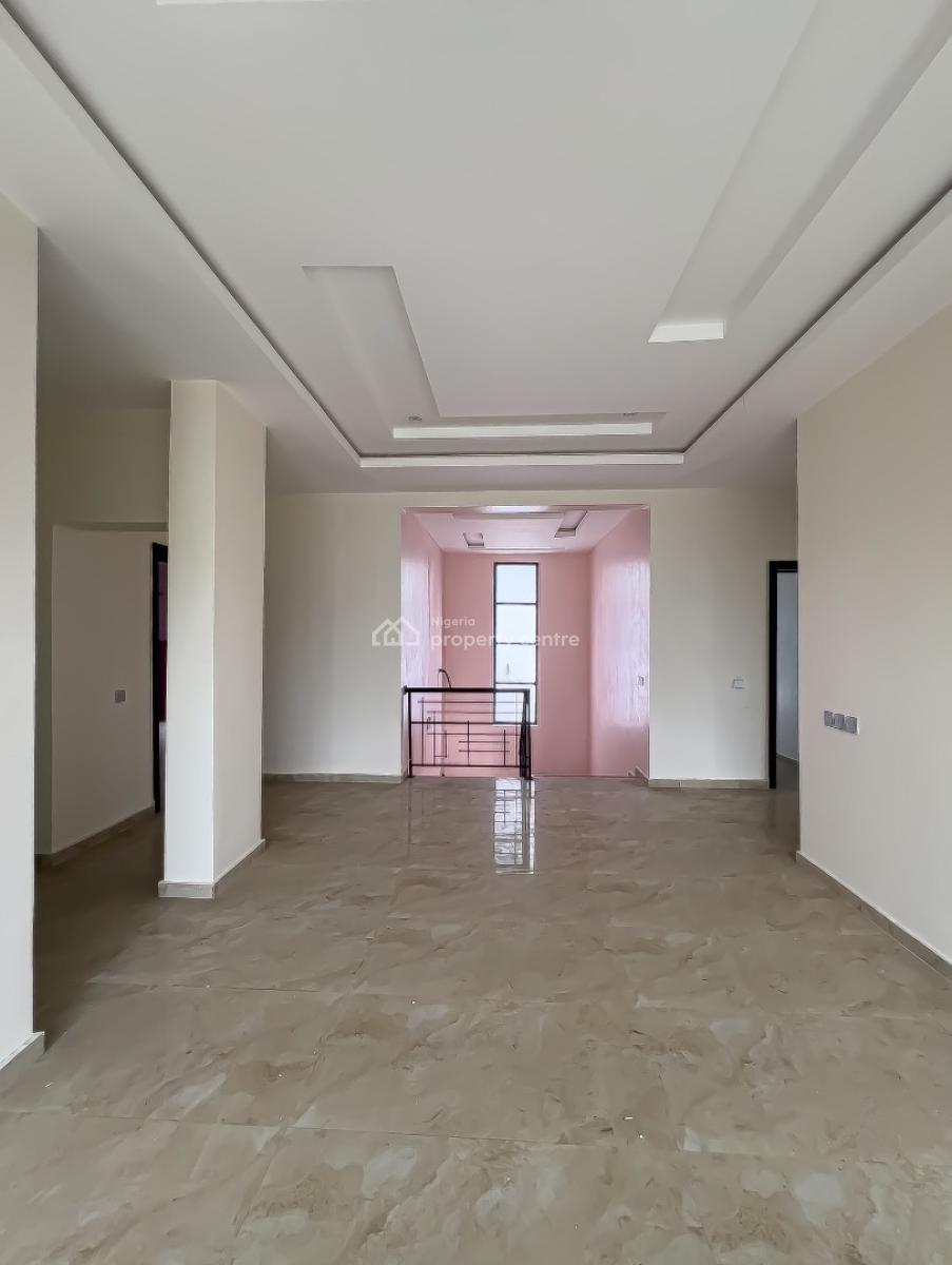 Massive 5 Bedroom Semi Detached Duplex in a Secured Estate, Contemporary Duplex with Spacious Rooms and Compound for Sale, Ikate, Lekki, Lagos, Semi-detached Duplex for Sale