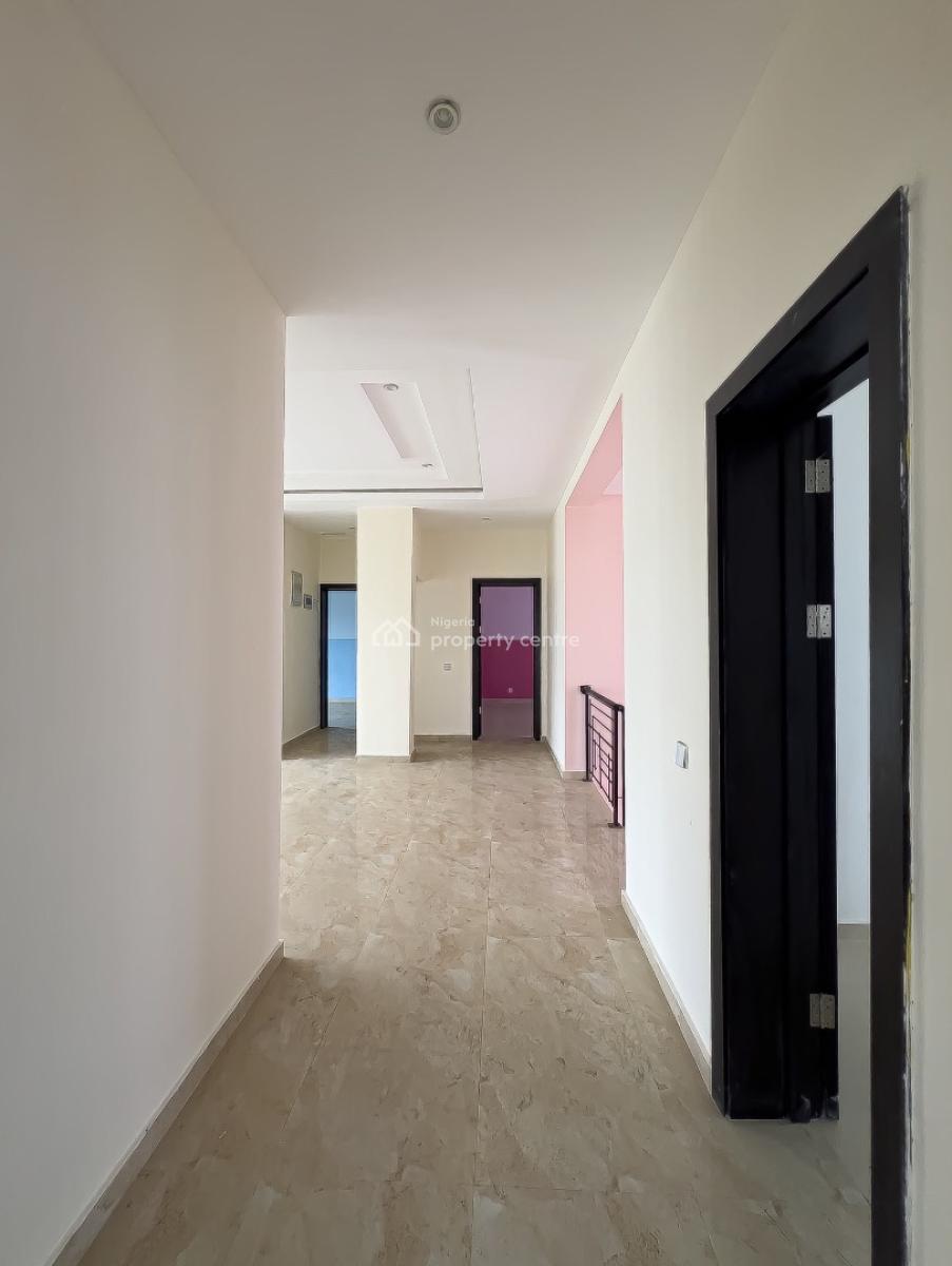 Massive 5 Bedroom Semi Detached Duplex in a Secured Estate, Contemporary Duplex with Spacious Rooms and Compound for Sale, Ikate, Lekki, Lagos, Semi-detached Duplex for Sale