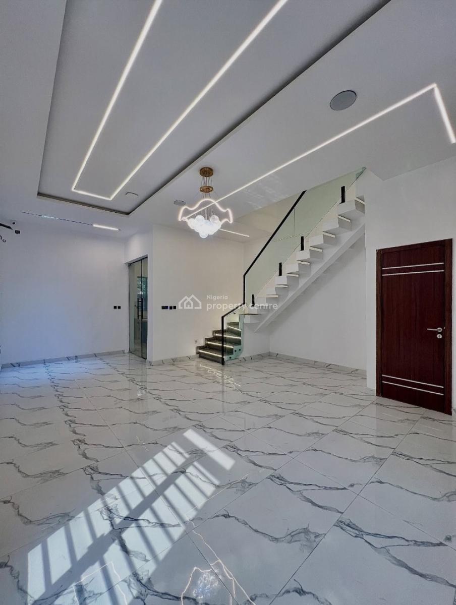 4 Bedroom Terrace Duplex with Pool and Rooftop Terrace, 4 Bedroom Duplex in a Fully Secured Estate for Sale, Osapa, Lekki, Lagos, Terraced Duplex for Sale