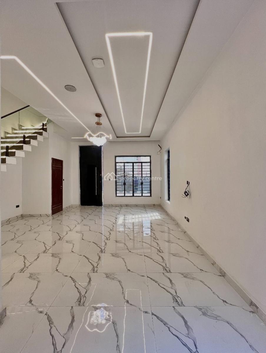 4 Bedroom Terrace Duplex with Pool and Rooftop Terrace, 4 Bedroom Duplex in a Fully Secured Estate for Sale, Osapa, Lekki, Lagos, Terraced Duplex for Sale