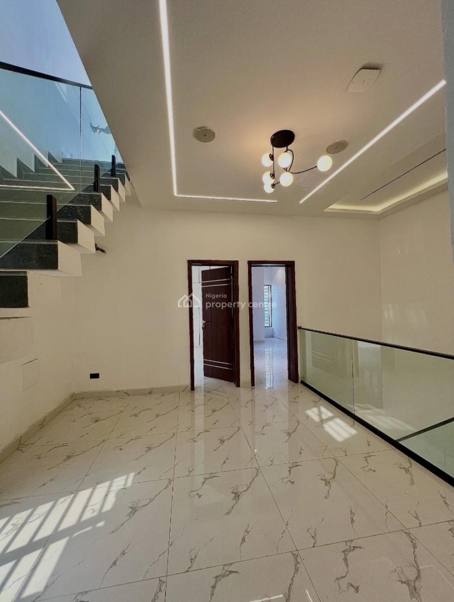4 Bedroom Terrace Duplex with Pool and Rooftop Terrace, 4 Bedroom Duplex in a Fully Secured Estate for Sale, Osapa, Lekki, Lagos, Terraced Duplex for Sale