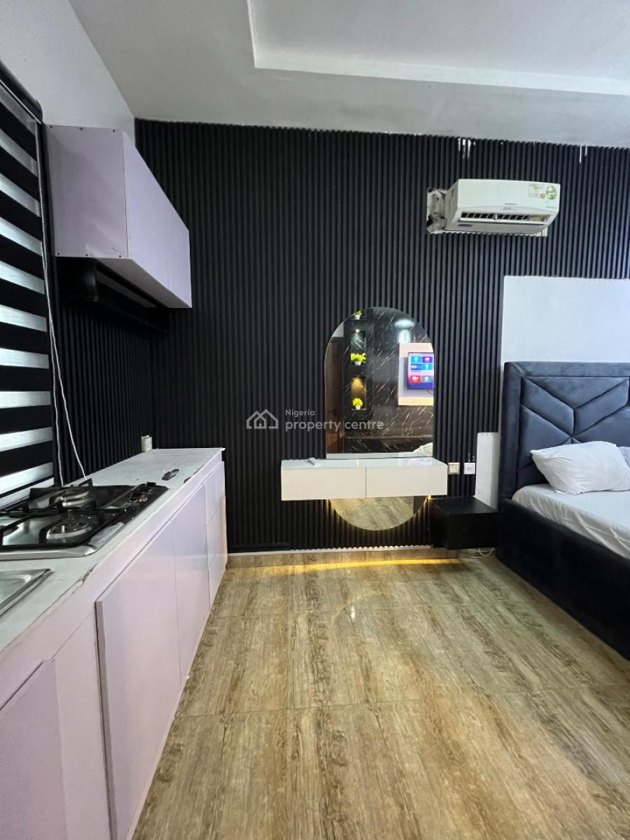 Stylish Fully Furnished Single Studio Room, Roxbury Estate Ikota Vgc, Lekki Phase 2, Lekki, Lagos, Self Contain (single Rooms) Short Let