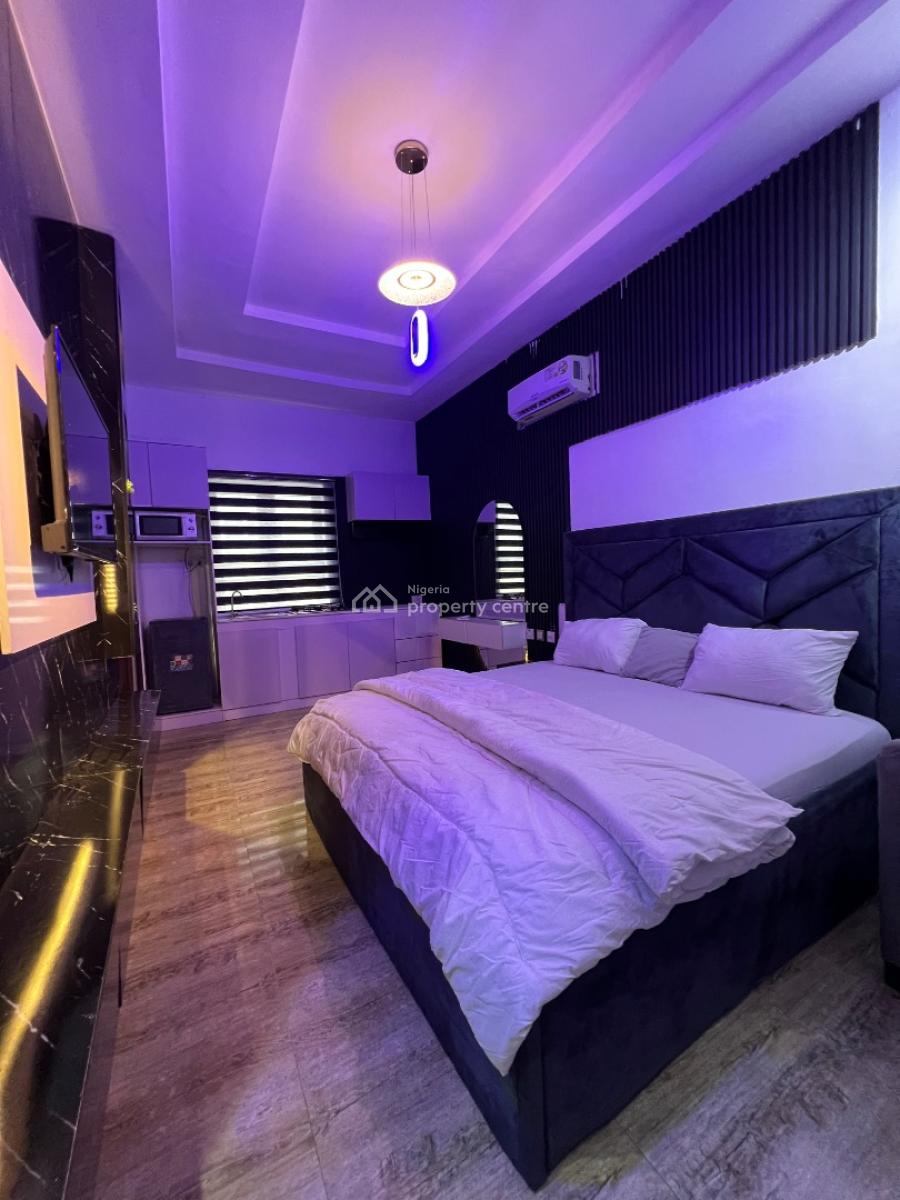 Stylish Fully Furnished Single Studio Room, Roxbury Estate Ikota Vgc, Lekki Phase 2, Lekki, Lagos, Self Contain (single Rooms) Short Let
