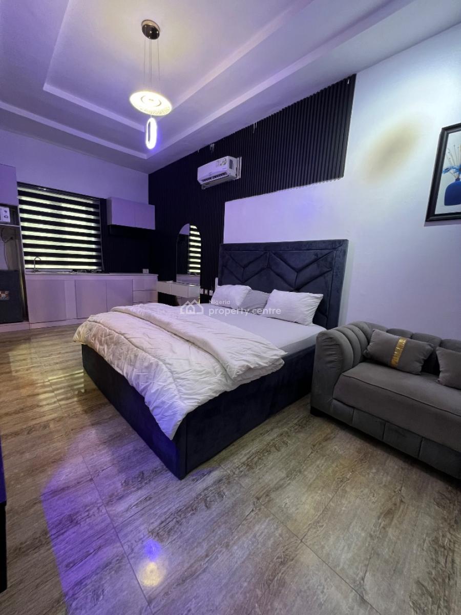 Stylish Fully Furnished Single Studio Room, Roxbury Estate Ikota Vgc, Lekki Phase 2, Lekki, Lagos, Self Contain (single Rooms) Short Let
