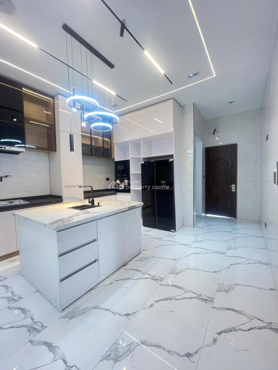 Gigantic Luxury Spacious 5 Bedroom Duplex + Bq, Cinema & Pool, Chevron Toll Gate, Lekki, Lagos, Detached Duplex for Sale