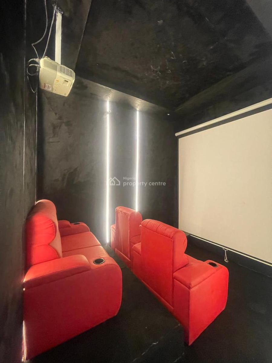 Gigantic Luxury Spacious 5 Bedroom Duplex + Bq, Cinema & Pool, Chevron Toll Gate, Lekki, Lagos, Detached Duplex for Sale