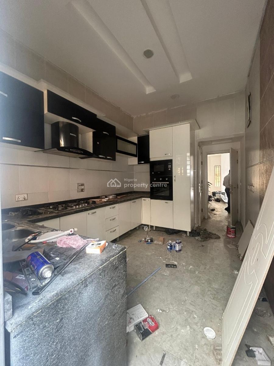 Tastefully Finished, Four (4) Bedroom Semi Detached Duplex with a Room, Osapa, Lekki, Lagos, Semi-detached Duplex for Rent