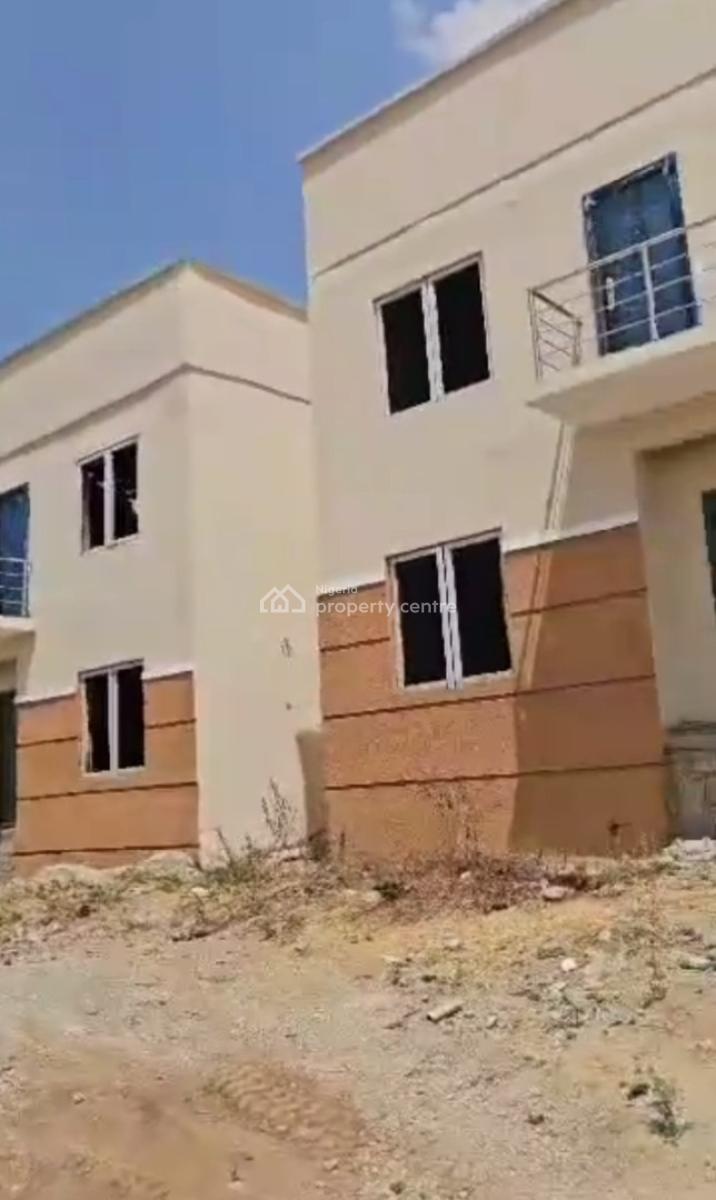 Distress 4 Bedroom Terrace Duplex + an Attached Bq, Life Camp, Abuja, Terraced Duplex for Sale