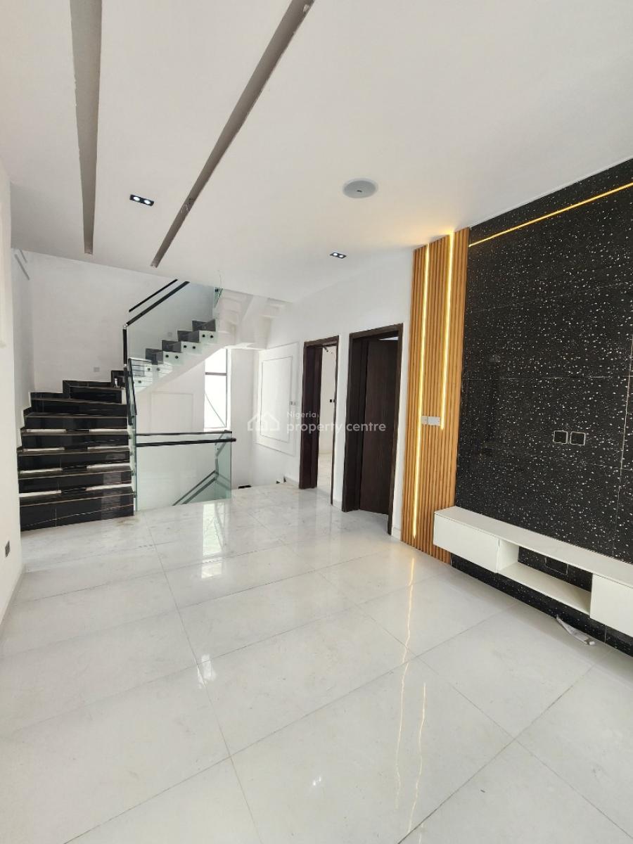Luxury 5 Bedroom Duplex with Bq & Pool in a Secured Estate, Chevron Toll Gate, Orchid, Lekki, Lagos, Detached Duplex for Sale