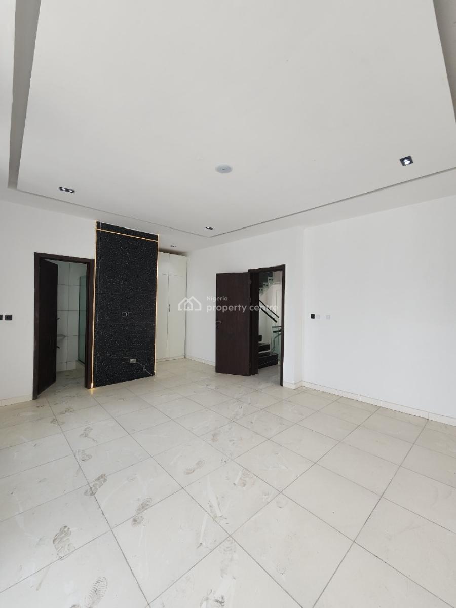 Luxury 5 Bedroom Duplex with Bq & Pool in a Secured Estate, Chevron Toll Gate, Orchid, Lekki, Lagos, Detached Duplex for Sale