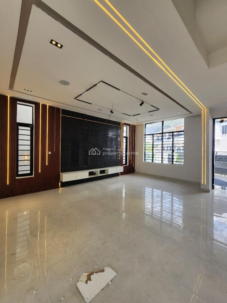 Luxury 5 Bedroom Duplex with Bq & Pool in a Secured Estate, Chevron Toll Gate, Orchid, Lekki, Lagos, Detached Duplex for Sale