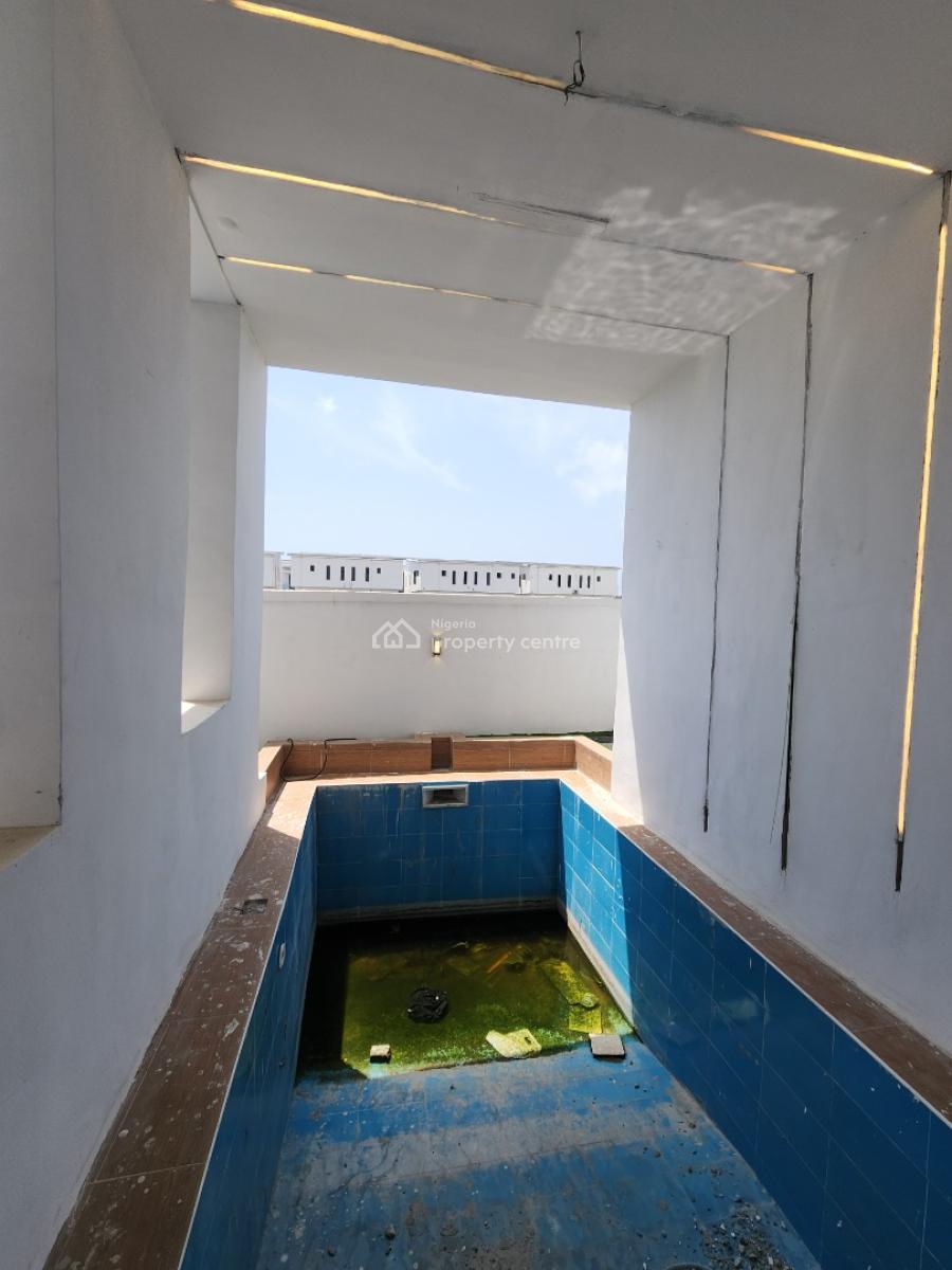 Luxury 5 Bedroom Duplex with Bq & Pool in a Secured Estate, Chevron Toll Gate, Orchid, Lekki, Lagos, Detached Duplex for Sale