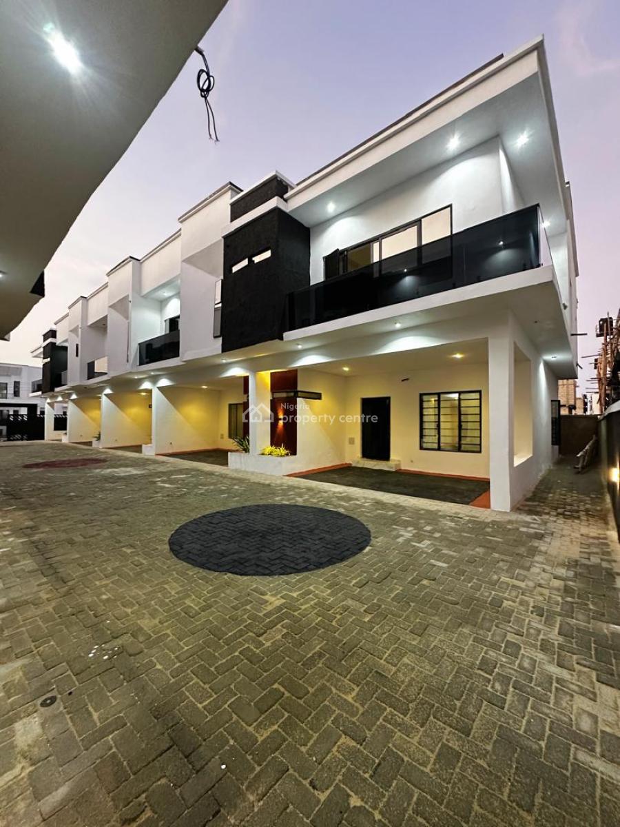 Beautifully Finished 3 Bedroom Terrace Duplex with a Bq, Ikota, Lekki, Lagos, Terraced Duplex for Sale