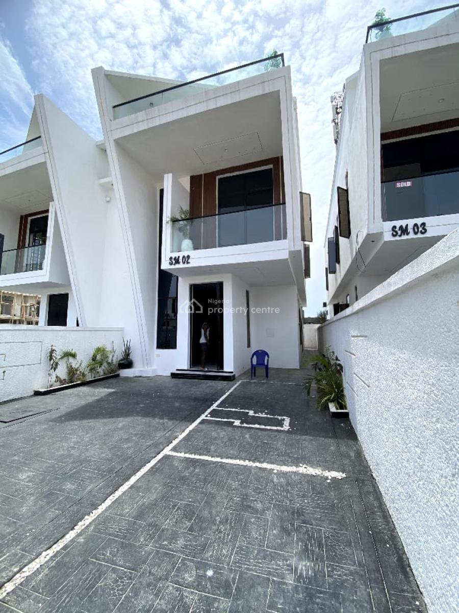 4 Bedroom Semi Detached Duplex, Ikota, Lekki, Lagos, Semi-detached Duplex for Sale
