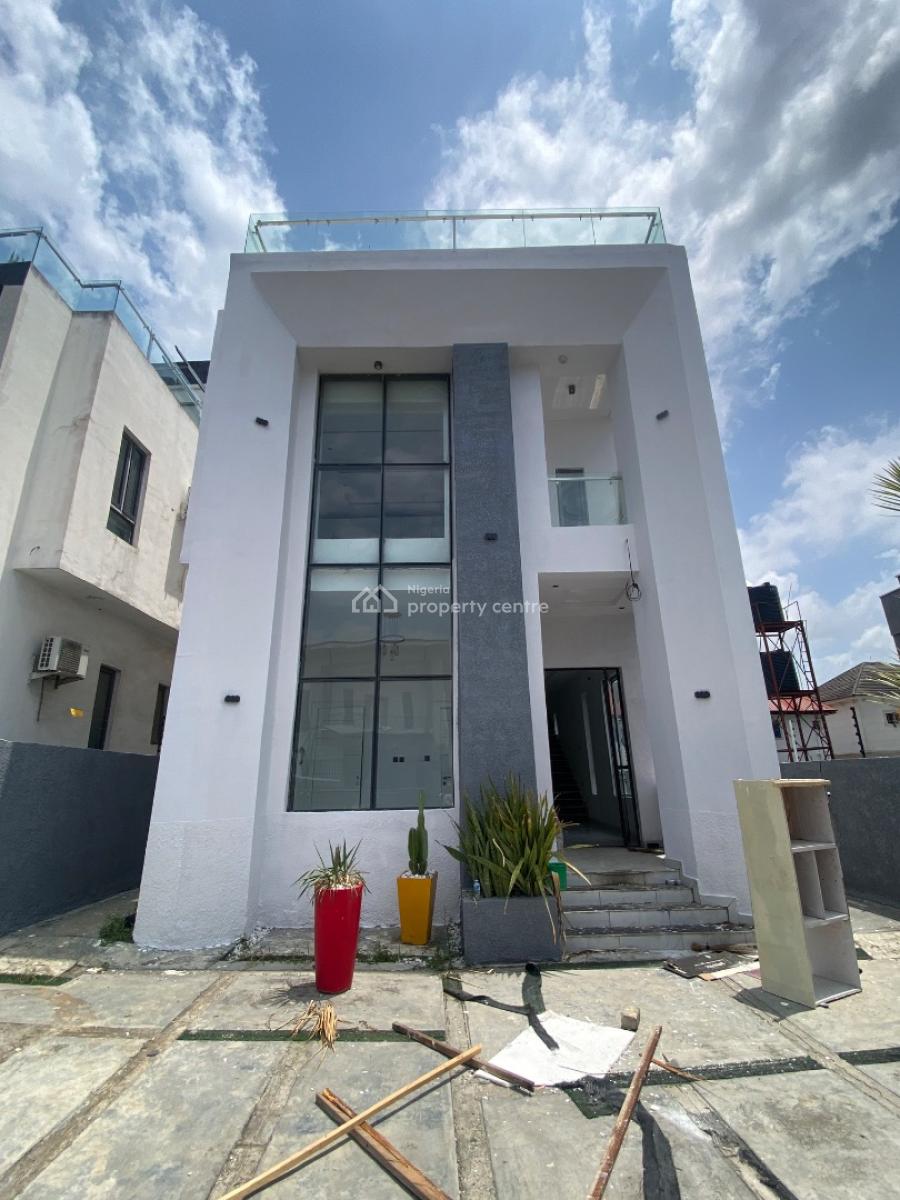 Luxury 5bedroom Fully Detached Duplex with Rooftop, Pool, Cinema & Bq, in The Most Sort After Estate in Ajah Lekki, Ajah, Lagos, Detached Duplex for Rent