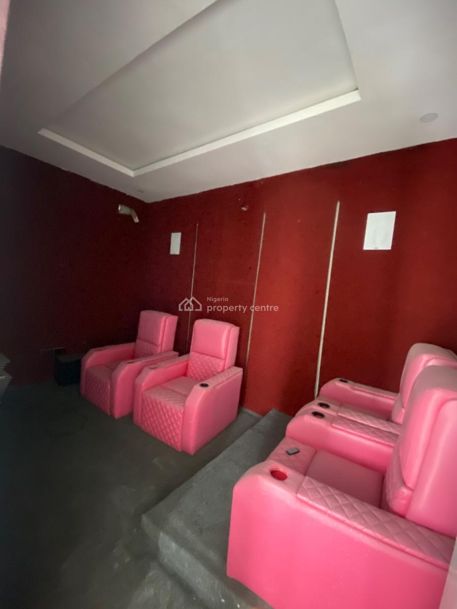Luxury 5bedroom Fully Detached Duplex with Rooftop, Pool, Cinema & Bq, in The Most Sort After Estate in Ajah Lekki, Ajah, Lagos, Detached Duplex for Rent