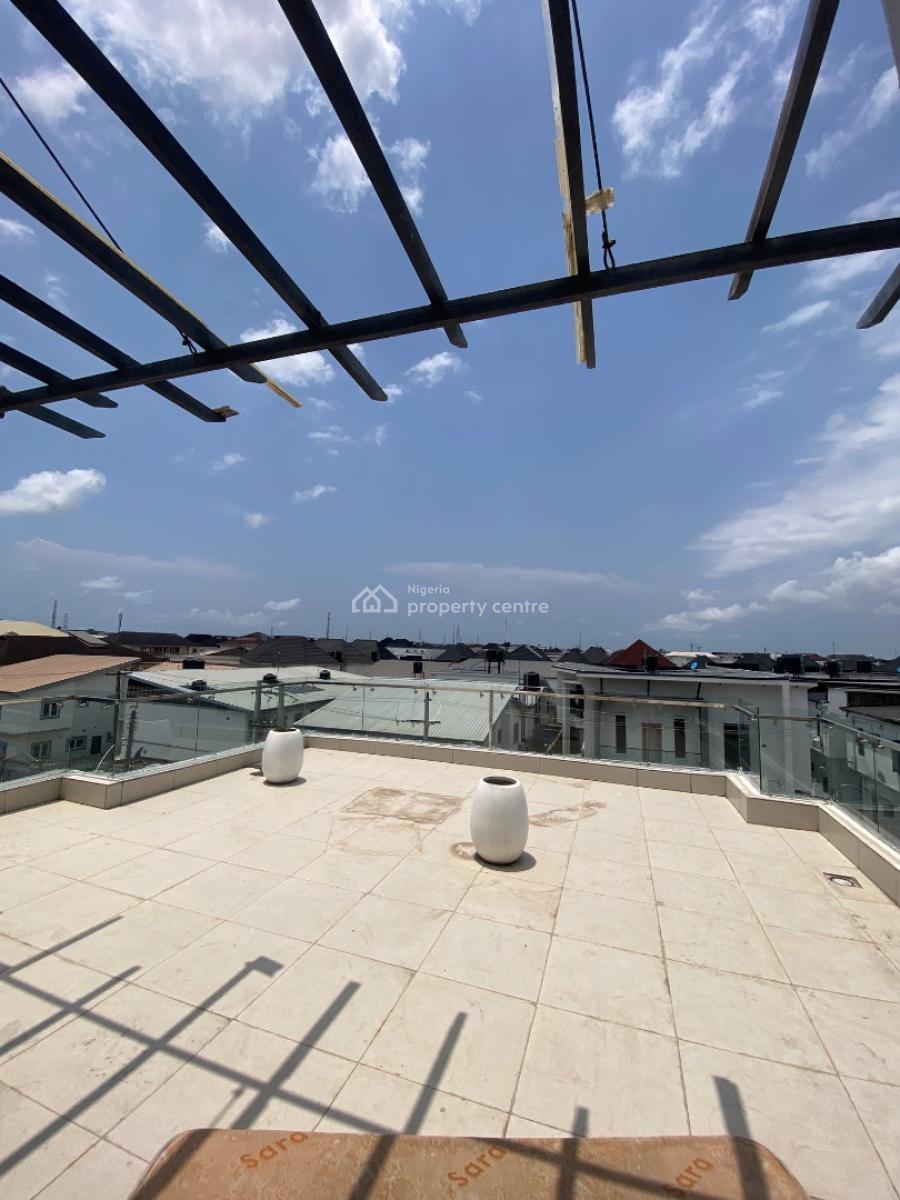 Luxury 5bedroom Fully Detached Duplex with Rooftop, Pool, Cinema & Bq, in The Most Sort After Estate in Ajah Lekki, Ajah, Lagos, Detached Duplex for Rent