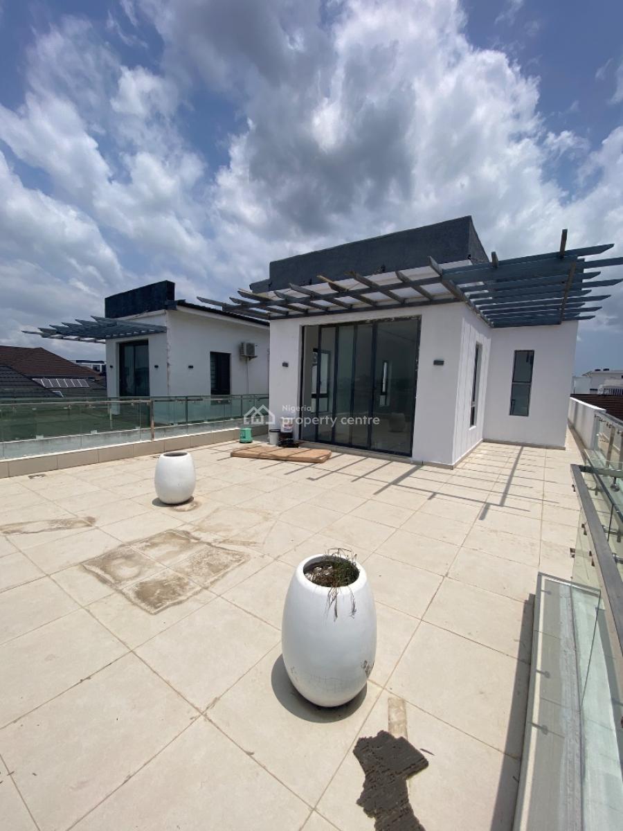 Luxury 5bedroom Fully Detached Duplex with Rooftop, Pool, Cinema & Bq, in The Most Sort After Estate in Ajah Lekki, Ajah, Lagos, Detached Duplex for Rent