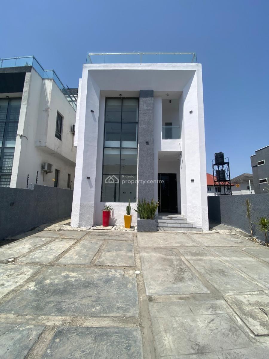 Luxury 5 Bedroom Fully Detached Duplex with Rooftop, Pool, Cinema & Bq, Ajah, Lagos, Detached Duplex for Rent