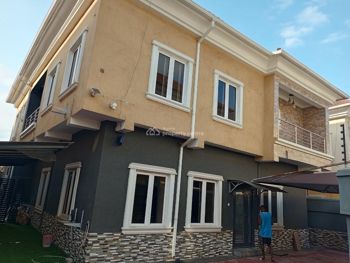 Massive 5bedroom with 6cars Space, Playground, Bq, Ikota, Lekki, Lagos, Detached Duplex for Sale