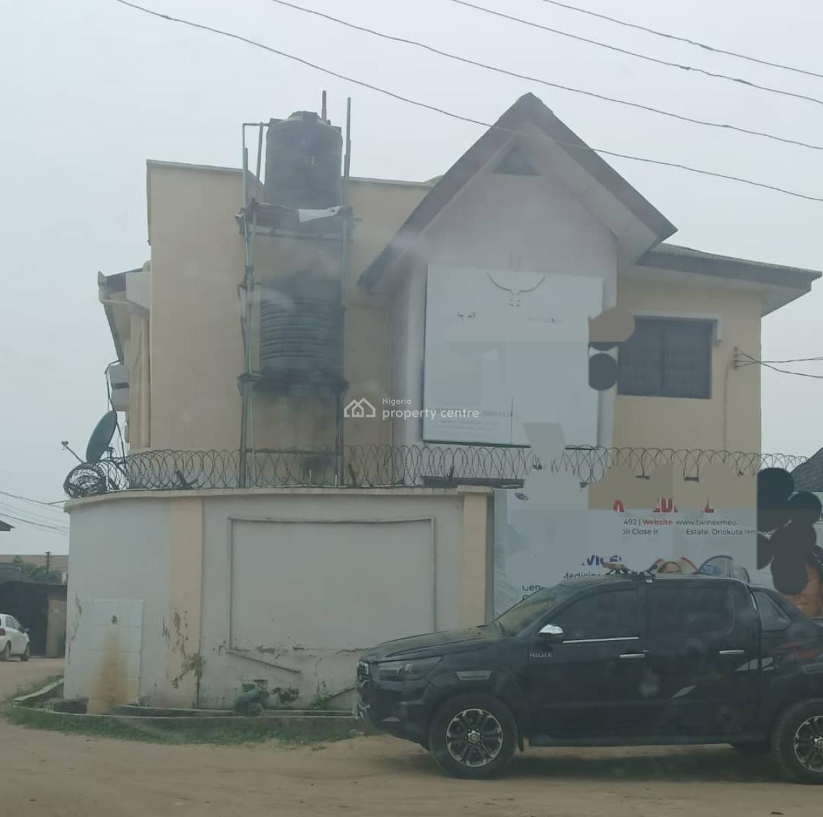 a Storey Building of  2 Units of 3 Bedrooms Apartment, Agric, Ikorodu, Lagos, Block of Flats for Sale