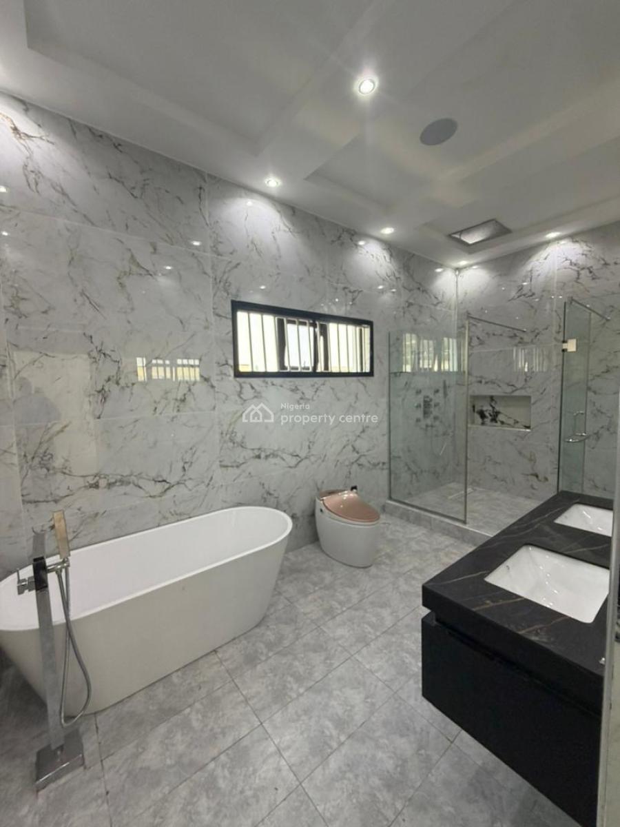 Sea View Luxurious 5bedroom Fully Detached W Cinema, Rooftop, Inverter, Lekki Phase 1, Lekki, Lagos, Detached Duplex for Sale