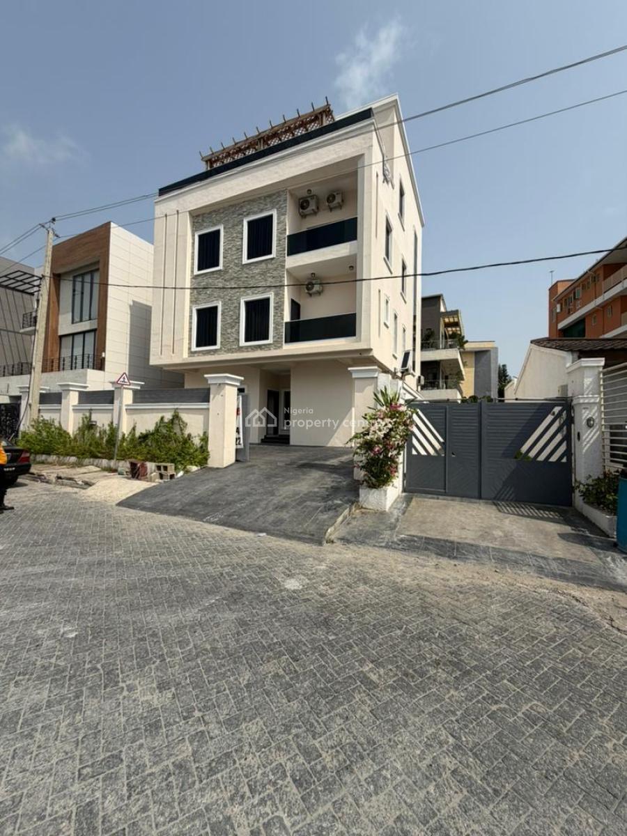 Sea View Luxurious 5bedroom Fully Detached W Cinema, Rooftop, Inverter, Lekki Phase 1, Lekki, Lagos, Detached Duplex for Sale