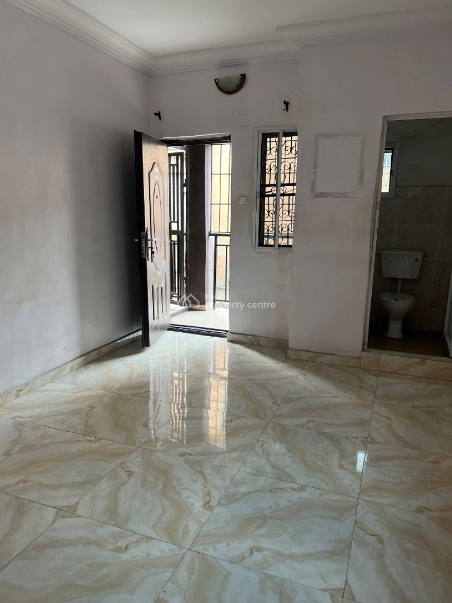 Decent One Bedroom Apartment Ensuite with Two Toilet, Off Pedro Road, Pedro, Gbagada, Lagos, Self Contain (single Rooms) for Rent