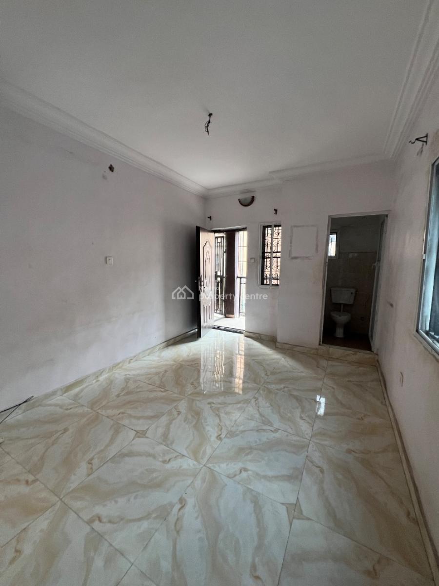 Decent One Bedroom Apartment Ensuite with Two Toilet, Off Pedro Road, Pedro, Gbagada, Lagos, Self Contain (single Rooms) for Rent