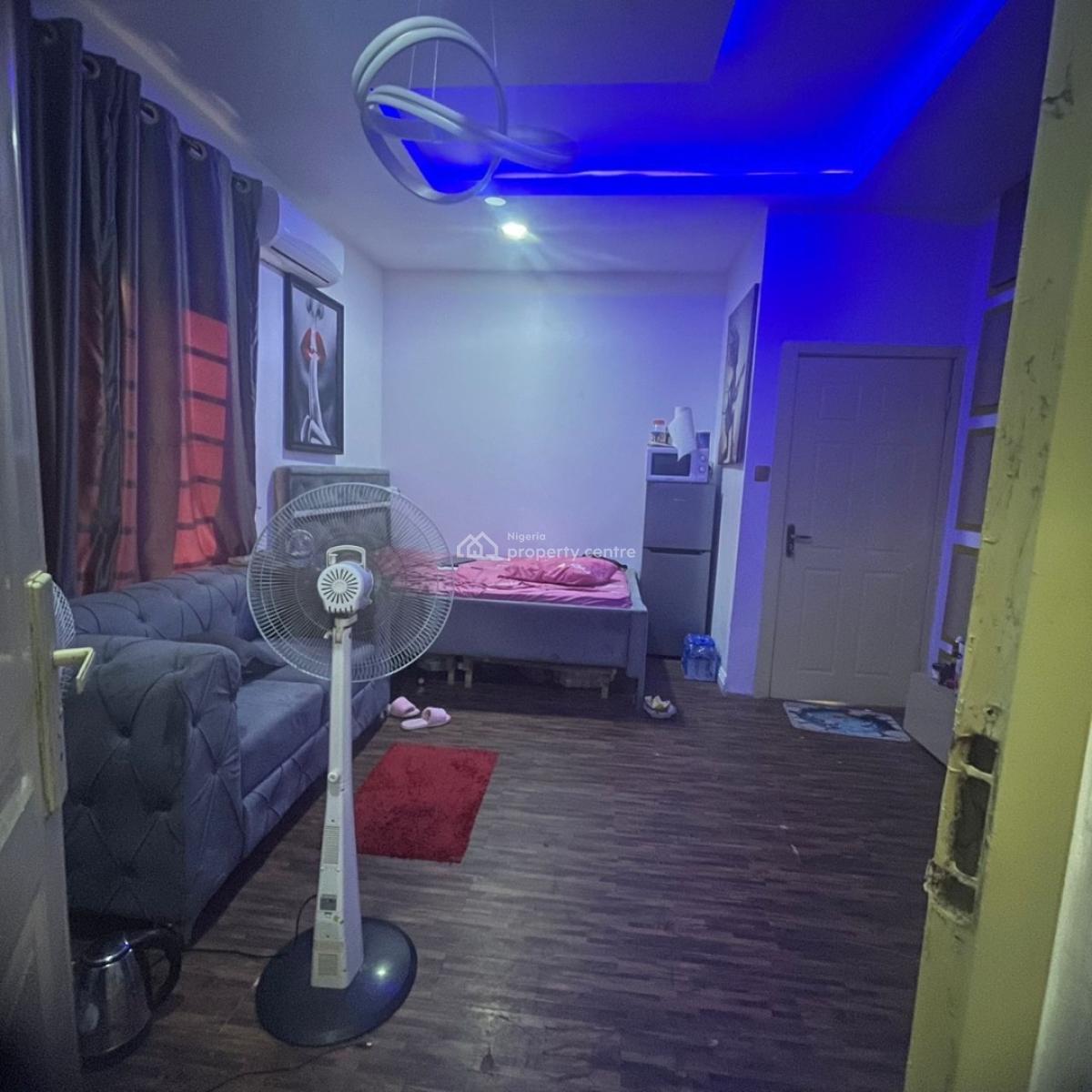 Spacious and Massive Semi Master Single Rm  in a Duplex Shared ( 9mont, Orchid Road Lekki Lagos, Lekki, Lagos, Self Contain (single Rooms) for Rent