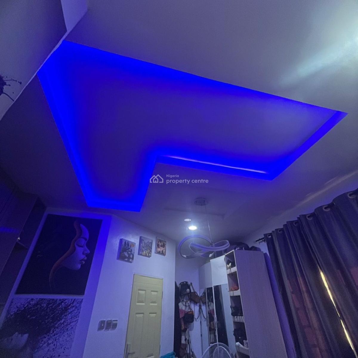 Spacious and Massive Semi Master Single Rm  in a Duplex Shared ( 9mont, Orchid Road Lekki Lagos, Lekki, Lagos, Self Contain (single Rooms) for Rent