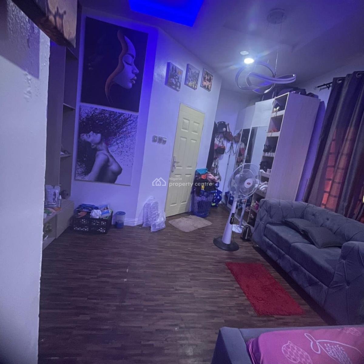 Spacious and Massive Semi Master Single Rm  in a Duplex Shared ( 9mont, Orchid Road Lekki Lagos, Lekki, Lagos, Self Contain (single Rooms) for Rent