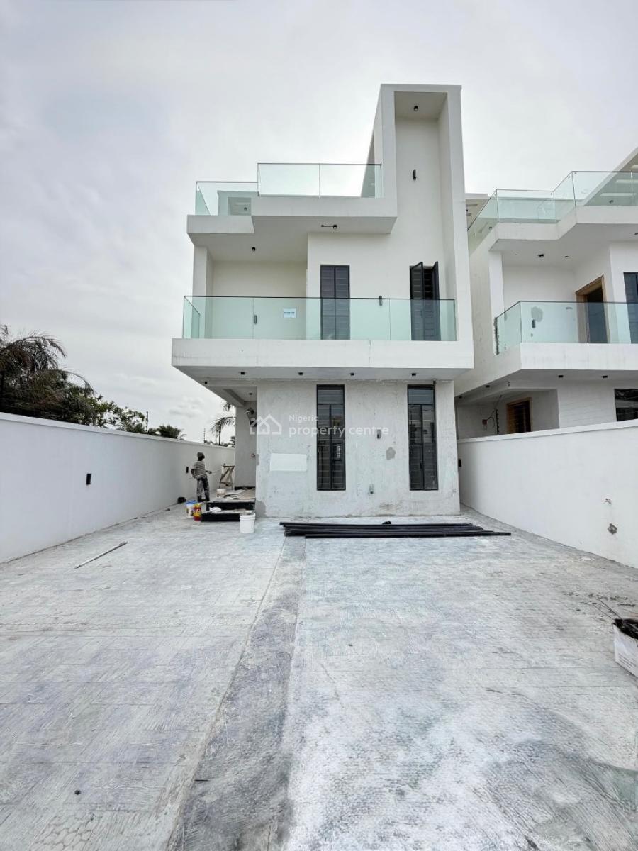 Contemporary 5 Bedroom Detached Duplex with Bq, 5 Bedroom Detached Duplex for Sale, Ikota, Lekki, Lagos, Detached Duplex for Sale
