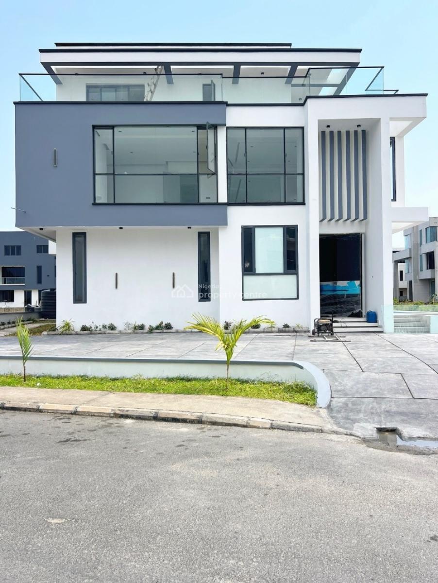 Contemporary 5 Bedroom Detached Duplex with Pool, Cinema & Rooftop, 5 Bedroom Duplex for Sale in One of The Best and Most Secured Estate, Ikate, Lekki, Lagos, Detached Duplex for Sale