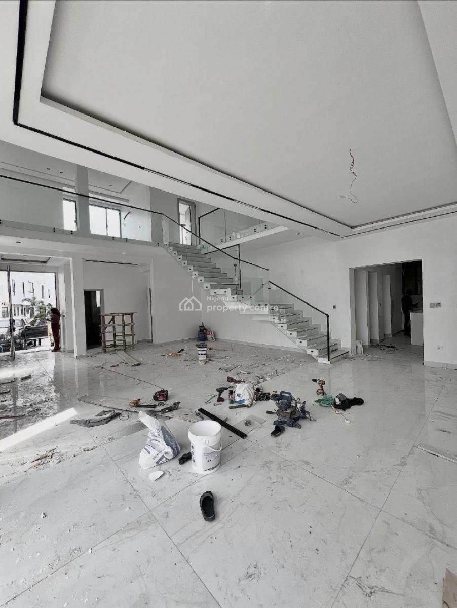 Contemporary 5 Bedroom Detached Duplex with Pool, Cinema & Rooftop, 5 Bedroom Duplex for Sale in One of The Best and Most Secured Estate, Ikate, Lekki, Lagos, Detached Duplex for Sale