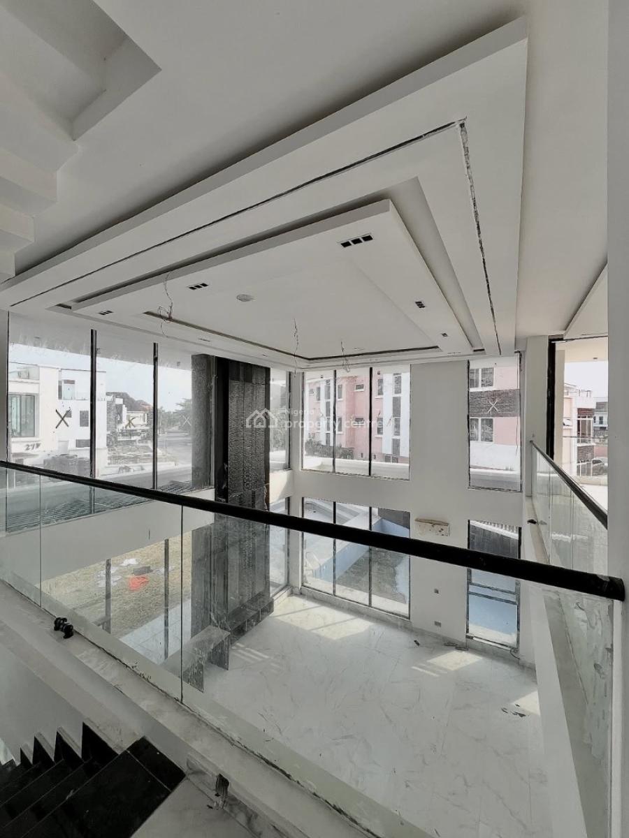 5 Bedroom Detached Duplex with Pool, Cinema, Open Roof & Bq, Contemporary Mansion in a Secured Estate with Exquisite Finishings, Osapa, Lekki, Lagos, Detached Duplex for Sale